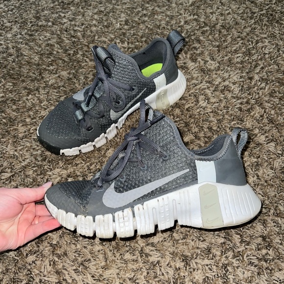 Nike Shoes Nike Grey Athletic Shoes Size 55 Poshmark